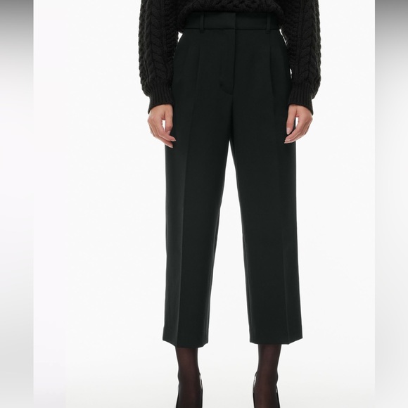 Wilfred black tapered + cropped pant, size 6 - Picture 7 of 7